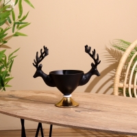 Ваза "Олени" алюминий 30х14,5х24 см Ваза "Олени" алюминий 30х14,5х24 см