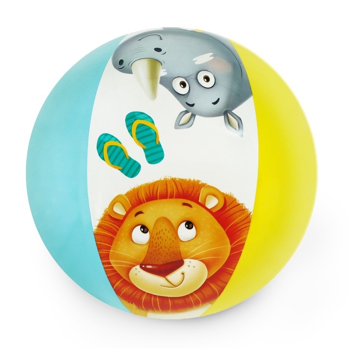 Мяч надувной детский «На волне», d=51 см Мяч надувной детский «На волне», d=51 см