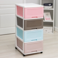 Комод 4-х секционный &laquo;Радуга&raquo;, разноцветный