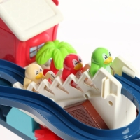 Конструктор развивающий с шестерёнками &laquo;Весёлые пингвинята&raquo;, 33 детали