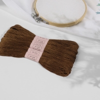 Набор ниток мулине №801, 8 ± 1 м, 6 шт, цвет дуб Набор ниток мулине №801, 8 ± 1 м, 6 шт, цвет дуб