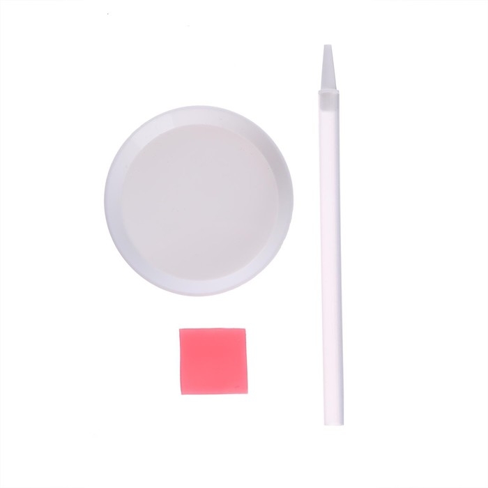 Алмазная мозаика-стикер на наклейке для детей &laquo;Модница&raquo;