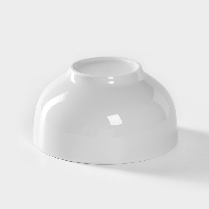 Пиала фарфоровая &laquo;Бельё&raquo;, 650 мл, цвет белый