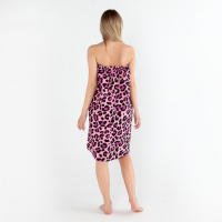 Полотенце для бани Leopard женское парео, 80х150±4 см,хл., ваф. полотно, 160 гр/м2 Полотенце для бани Leopard женское парео, 80х150±4 см,хл., ваф. полотно, 160 гр/м2