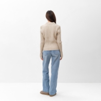 Джемпер с V-горловиной MIST, р. 40-42, бежевый Джемпер с V-горловиной MIST, р. 40-42, бежевый