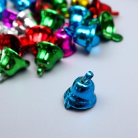 Набор декора для творчества металл "Колокольчики-мини яркие" d=0,8 см набор 25 шт Набор декора для творчества металл "Колокольчики-мини яркие" d=0,8 см набор 25 шт