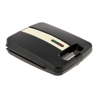 Сэндвичница Zelmer ZWM0001, 1400 Вт, антипригарное покрытие, чёрная Сэндвичница Zelmer ZWM0001, 1400 Вт, антипригарное покрытие, чёрная