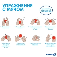 Подарочный набор развивающих, тактильных мячиков Крошка Я &laquo;Волшебная звезда&raquo; 5 шт., цвет синий