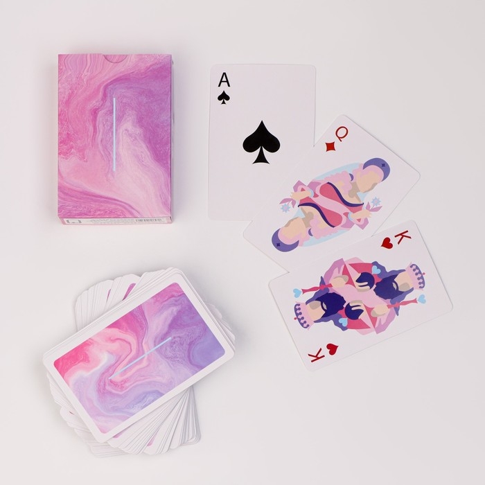 Карты игральные бумажные, 54 шт, 300 гр/м2, 8.7 х 5.7 см Карты игральные бумажные, 54 шт, 300 гр/м2, 8.7 х 5.7 см