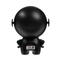 Портативный вентилятор "Астронавт" MF040, 500 мАч, 3 режима, вход Type-С, провод, чёрный