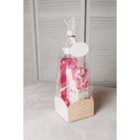 Пакет подарочный с коробкой, упаковка, &laquo;Подарок для тебя&raquo;, 9 х 9 х 35 см