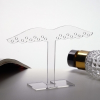 Подставка под украшения &laquo;Крылья&raquo; (9 пар серёг) 13&times;8, оргстекло 2 мм, В ЗАЩИТНОЙ ПЛЁНКЕ