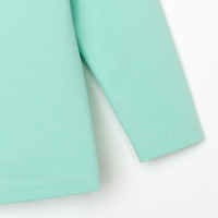 Свитшот для девочки KAFTAN "Basic line" размер 30 (98-104), цвет мята Свитшот для девочки KAFTAN "Basic line" размер 30 (98-104), цвет мята