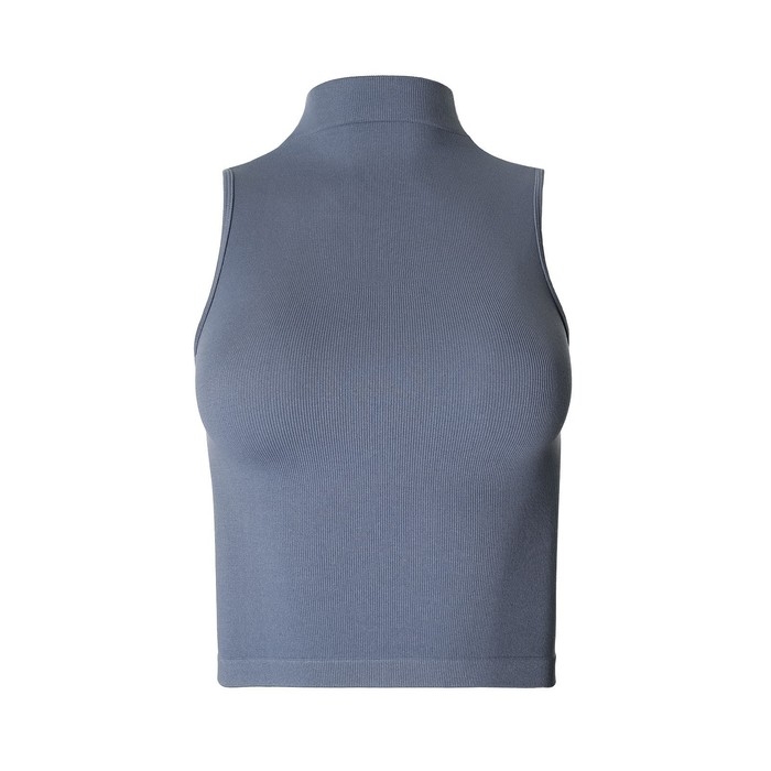 Топ женский, цвет серый, размер 46 (L)