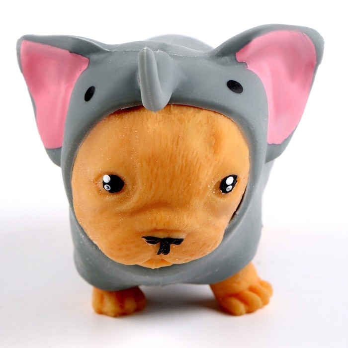 Антистресс сквиш мялка «Пёсики», с песком, цвета МИКС, в шоубоксе, тянучка Антистресс сквиш мялка «Пёсики», с песком, цвета МИКС, в шоубоксе, тянучка