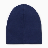 Шапка для девочки "Hello ladies", цвет индиго, размер 54-58 Шапка для девочки "Hello ladies", цвет индиго, размер 54-58