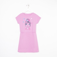 Платье для девочки, цвет сиреневый, рост 104 см