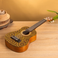 Сувенирный музыкальный инструмент Укулеле &laquo;Туземец&raquo;, 55 см, махагон, дерево
