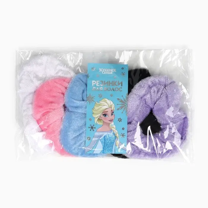 Резинка для волос 9 см, Холодное сердце МИКС