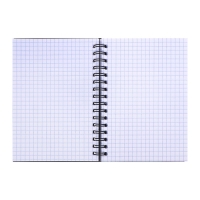 Тетрадь А6 на спирали, 80 листов в клетку, ErichKrause Accent, пластиковая обложка, на резинке, блок офсет 100% белизна, МИКС Тетрадь А6 на спирали, 80 листов в клетку, ErichKrause Accent, пластиковая обложка, на резинке, блок офсет 100% белизна, МИКС