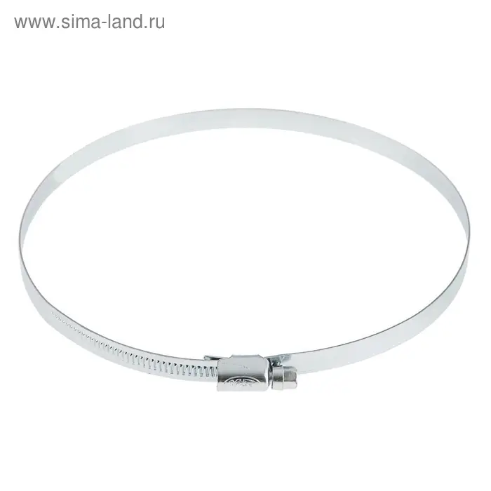 Хомут червячный MGF, диаметр 140-160 мм, ширина ленты 9 мм, оцинкованный