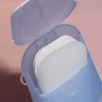 Мыло листовое, в пластинах, 18 (&plusmn; 2) шт., в футляре, голубое