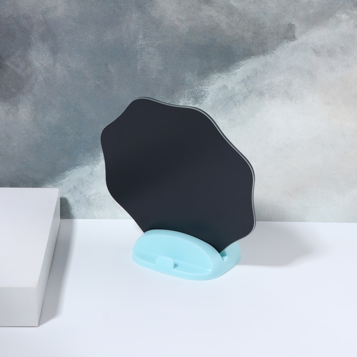 Зеркало настольное, зеркальная поверхность 17 × 18 см, цвет МИКС Зеркало настольное, зеркальная поверхность 17 × 18 см, цвет МИКС