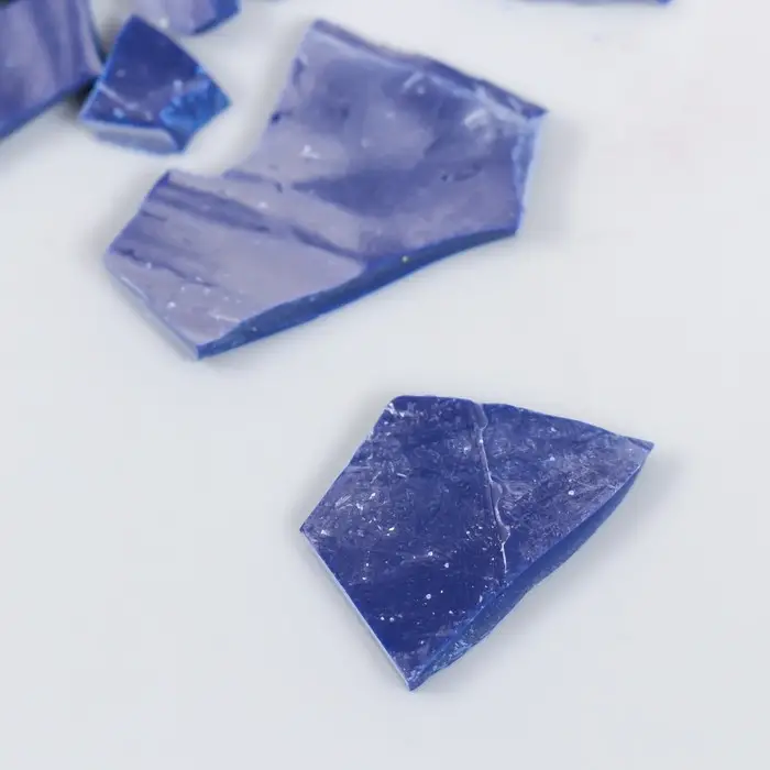 Стеарин для свечей с красителем "Лунно-голубой" 5 гр