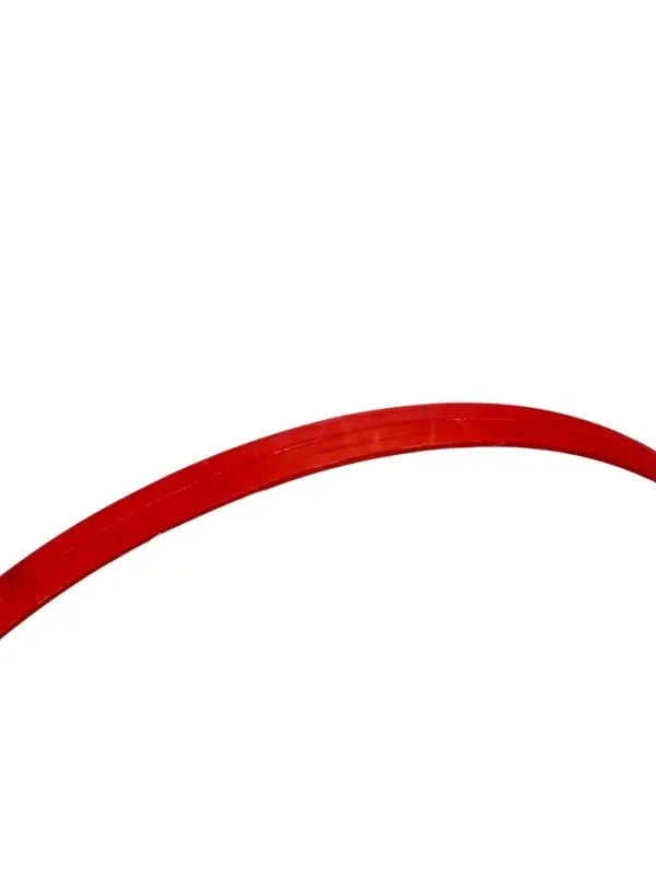 Корзина плетеная 21 х 18 х 14 см, ручка h=15 см, красный "шляпа"