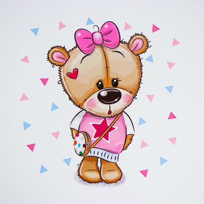 Набор стол+стулья, серия &laquo;Мишутки&raquo;