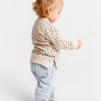 Джемпер Крошка Я "Киса", рост 86-92 см, бежевый