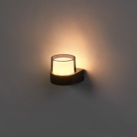 Светильник фасадный &laquo;Гранд&raquo;, FSD-082, 5 Вт, 3000К, IP65, 220 В, металл, черный