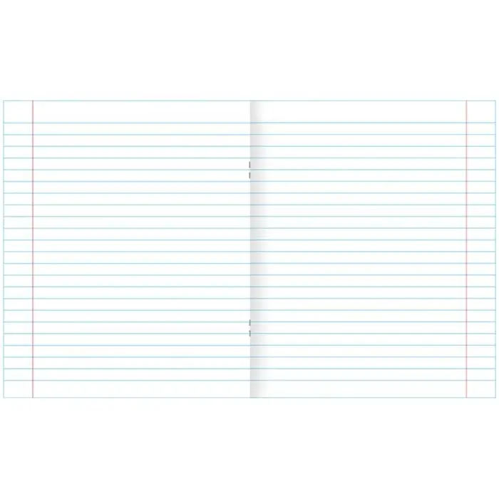 Тетрадь 12 листов в линейку &laquo;Зелёная обложка&raquo; обложка 60 г/м&sup2;, белые листы