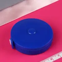 Сантиметровая лента-рулетка портновская, 150 см (см/дюймы), цвет МИКС, цена за 1 штуку