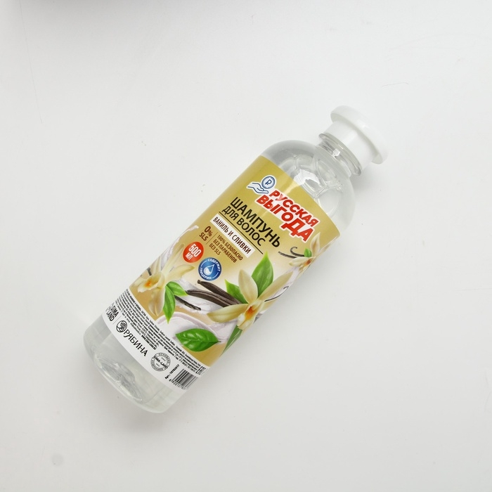 Шампунь для волос РУССКАЯ ВЫГОДА, 500 мл, аромат ванили и сливок