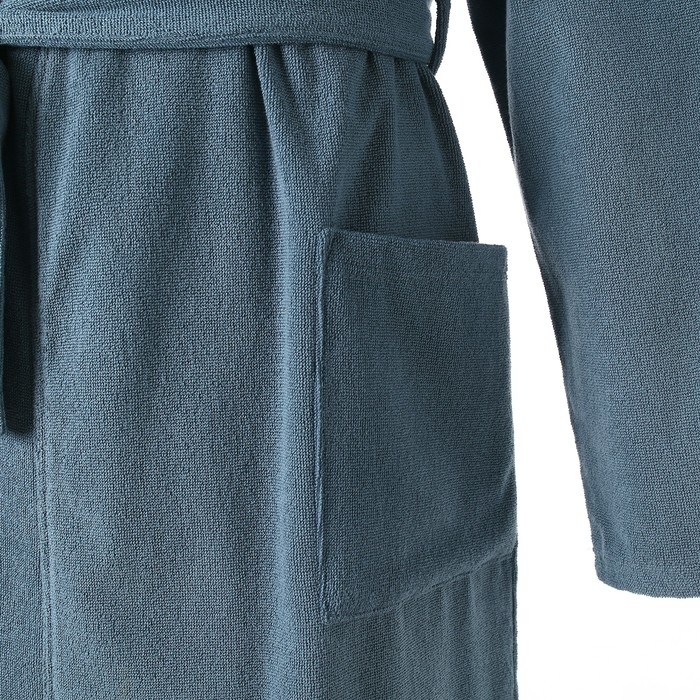 Халат махровый мужской Халат махровый мужской"Глава семьи" размер 52-54, морская волна