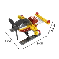 Конструктор &laquo;Воздушный транспорт&raquo;, 3 варианта сборки, 52 детали