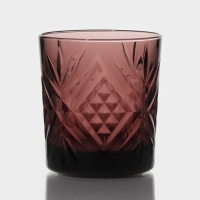 Стакан низкий стеклянный «Зальцбург», 300 мл, цвет лилак Стакан низкий стеклянный «Зальцбург», 300 мл, цвет лилак