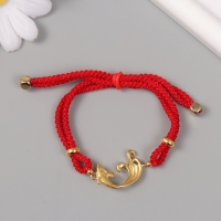 Браслет фен-шуй "Растительный узор" регулируемая длина набор 5 шт