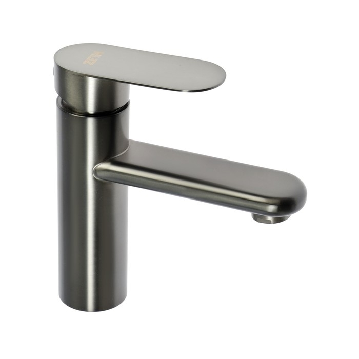 Смеситель для раковины ZEIN Z3760, однорычажный, высота излива 11,5 см, графит