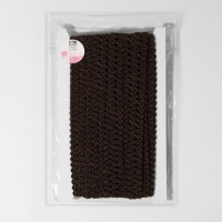 Тесьма декоративная &laquo;Песочные часы&raquo;, 14 мм, 10 &plusmn; 1 м, цвет коричневый