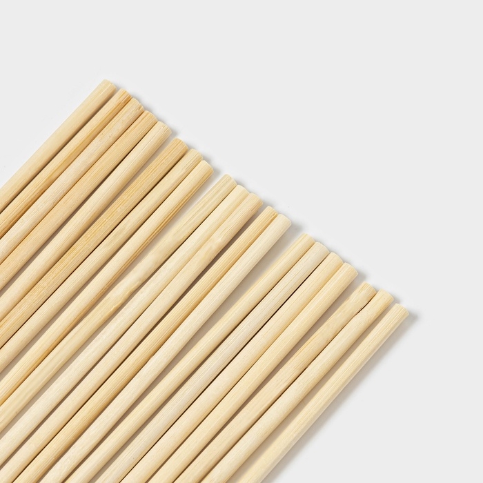 Набор деревянных палочек - дюбелей для кондитерских изделий Доляна, 30 см, d=2 мм, 20 шт