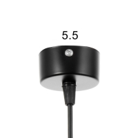 Светильник BayerLux Подвес BayerLuxной "Вартона" LED 6Вт 4000К черный золото 4х4х27-227см Светильник BayerLux Подвес BayerLuxной "Вартона" LED 6Вт 4000К черный золото 4х4х27-227см