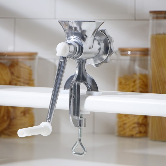 Мясорубка алюминиевая Доляна «Советская» 22,5×13,5 см Мясорубка алюминиевая Доляна «Советская» 22,5×13,5 см