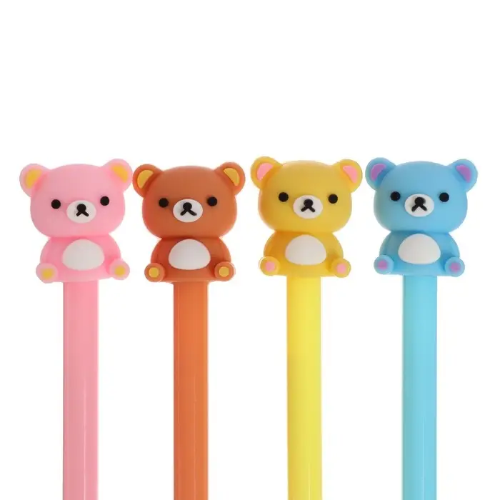 Ручка - прикол гелевая &laquo;Мишка&raquo;, МИКС