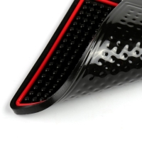 Массажный коврик подлокотника, ящерица с красной окантовкой, 26&times;15 см