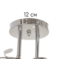 Люстра "Клара" 2х40Вт Е27 хром