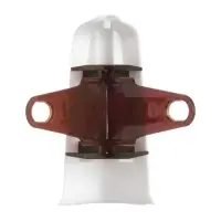 Угол наружный (внешний) для плинтуса &laquo;Деконика&raquo;, с крепежом, 70 мм, цвет 265 клен патина