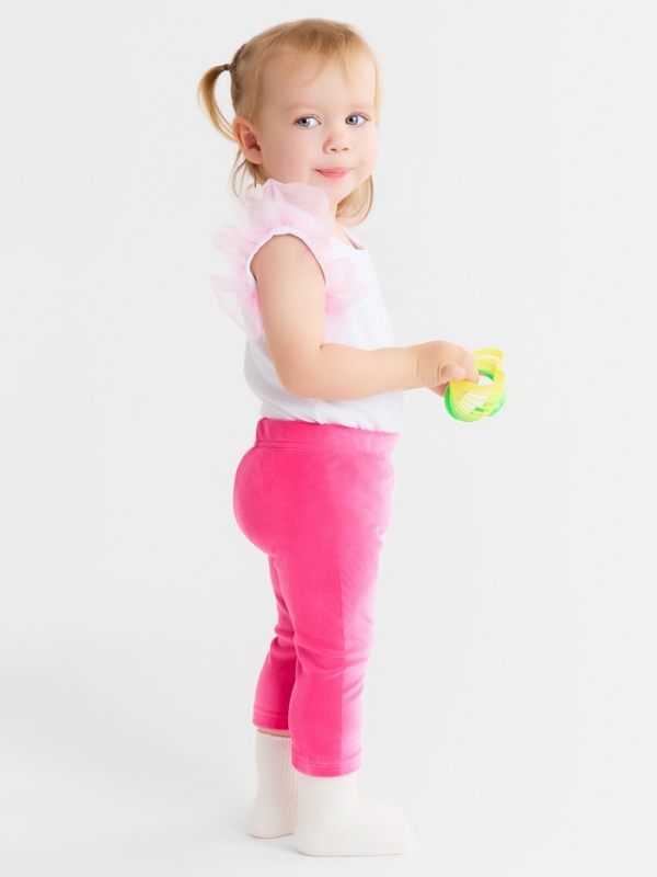 Брюки (леггинсы) Крошка Я Plushy, р. 92-98 см, фуксия Брюки (леггинсы) Крошка Я Plushy, р. 92-98 см, фуксия