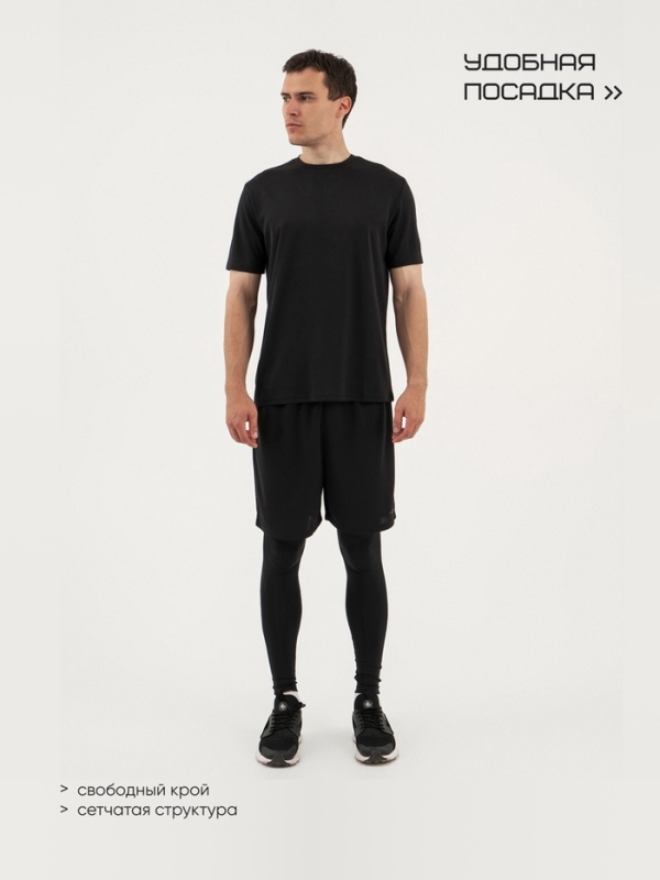 Шорты мужские Resport, р. 48, цвет чёрный, базовые Шорты мужские Resport, р. 48, цвет чёрный, базовые